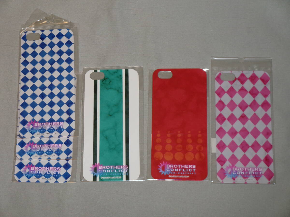 新品】 BROTHERS CONFLICT 朝日奈 梓 椿 棗 クリアファイル