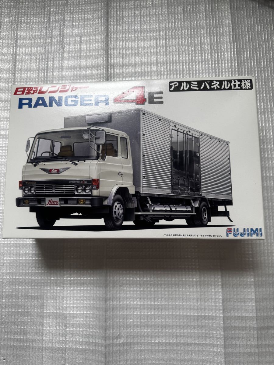 デコトラプラモデル　一番飛脚　未組立 中古】未組立 アオシマ 1/32 一番飛脚 断突レンジャー4t デコトラ