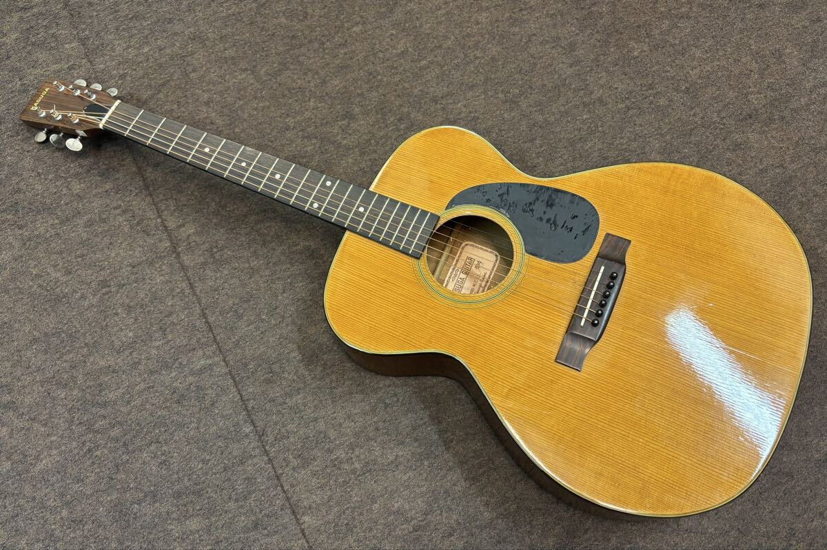 中古】○レア!! KASUGA Guitar/春日 アコギ F-210 黄色の落札情報詳細
