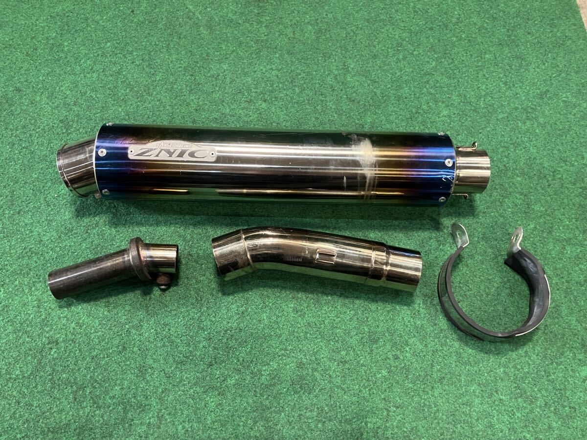 VFR400 NC30 サンセイレーシング ステン×アルミ マフラー 奇跡の美品級