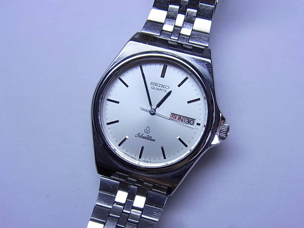 稼働品】セイコー A259-5090 シルバーウェーブ デジタル腕時計 SEIKO