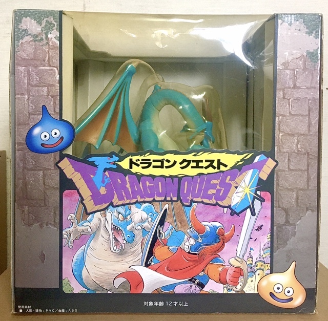 新品】エニックス☆ ドラゴンクエストⅠ パッケージ ジオラマ