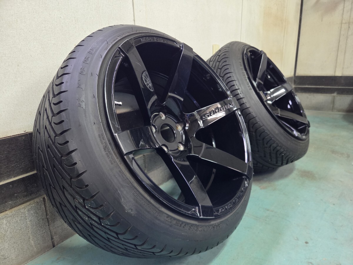 新品】SHOGUN A1 225/40-18 4本 10.5J 18インチ JZX110 FD3 S14