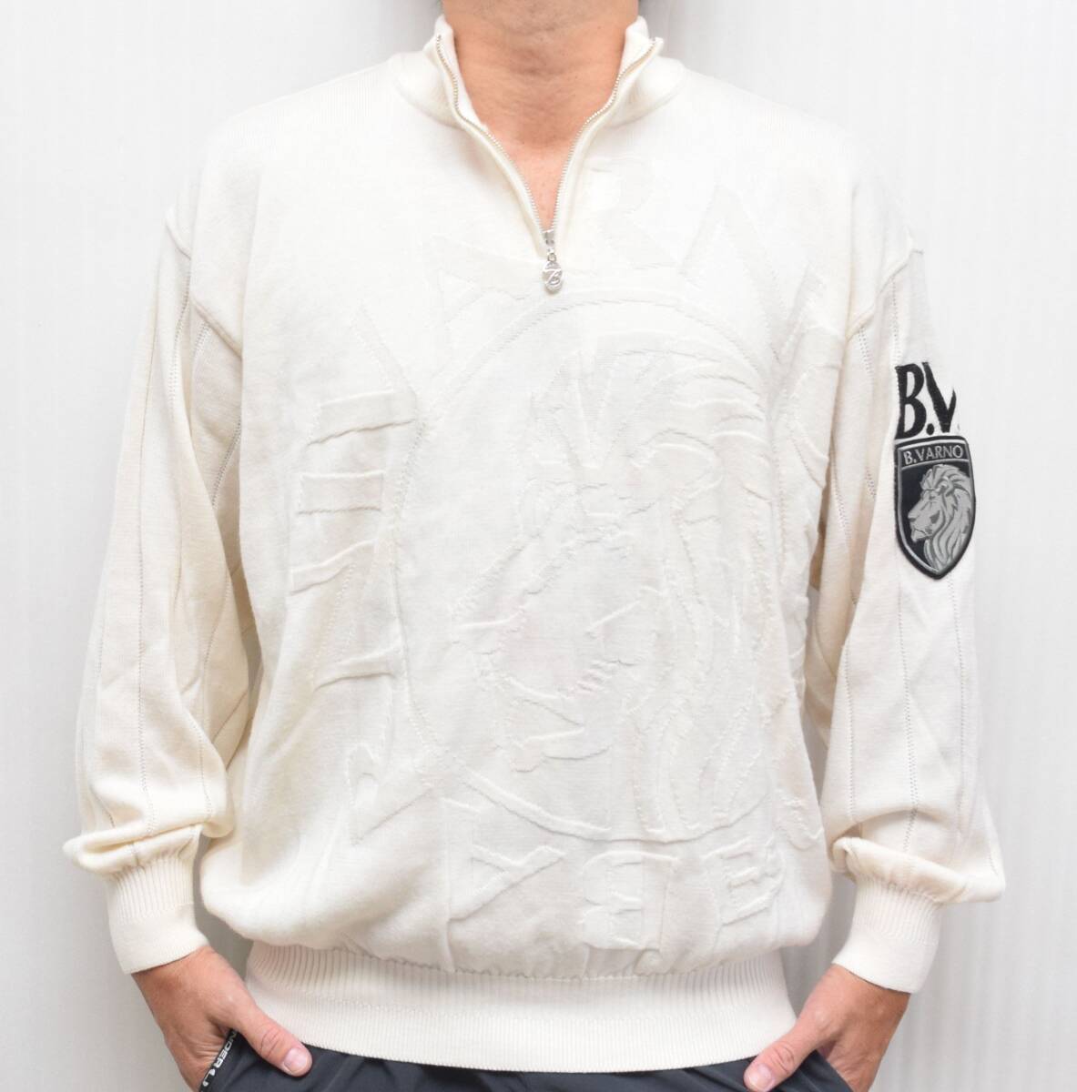 新品】タグ付き未使用☆BARNI VARNO バーニヴァーノ 豪華総柄ニット
