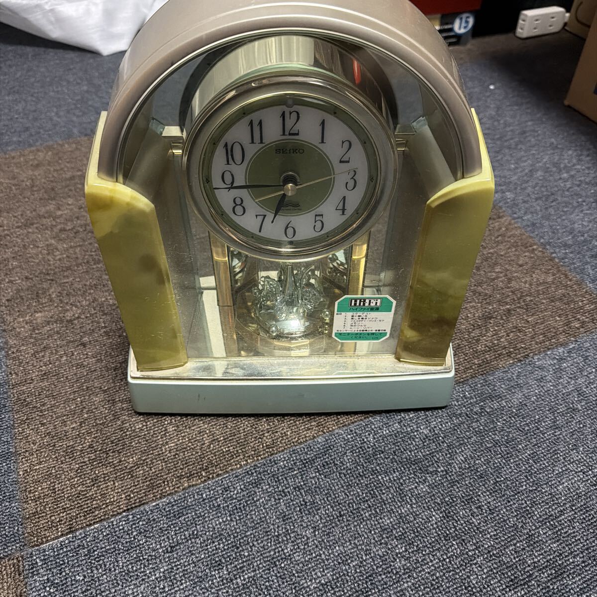 中古】SEIKO[セイコー]柱時計 掛け時計 からくり ハイファイ音源 6曲