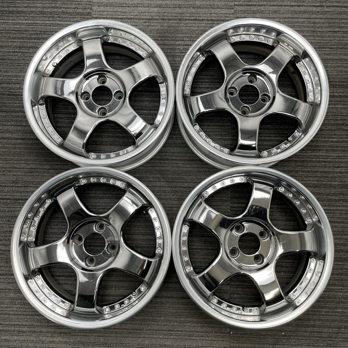 美品】ハーレー ナックル パン ショベル ホイール スターハブ 19インチ