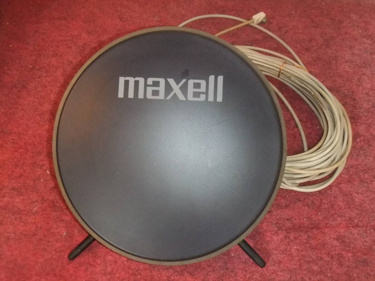 中古】▽NHK対策アンテナ？▽maxell 室内BSアンテナ BS-MA300FR▽の