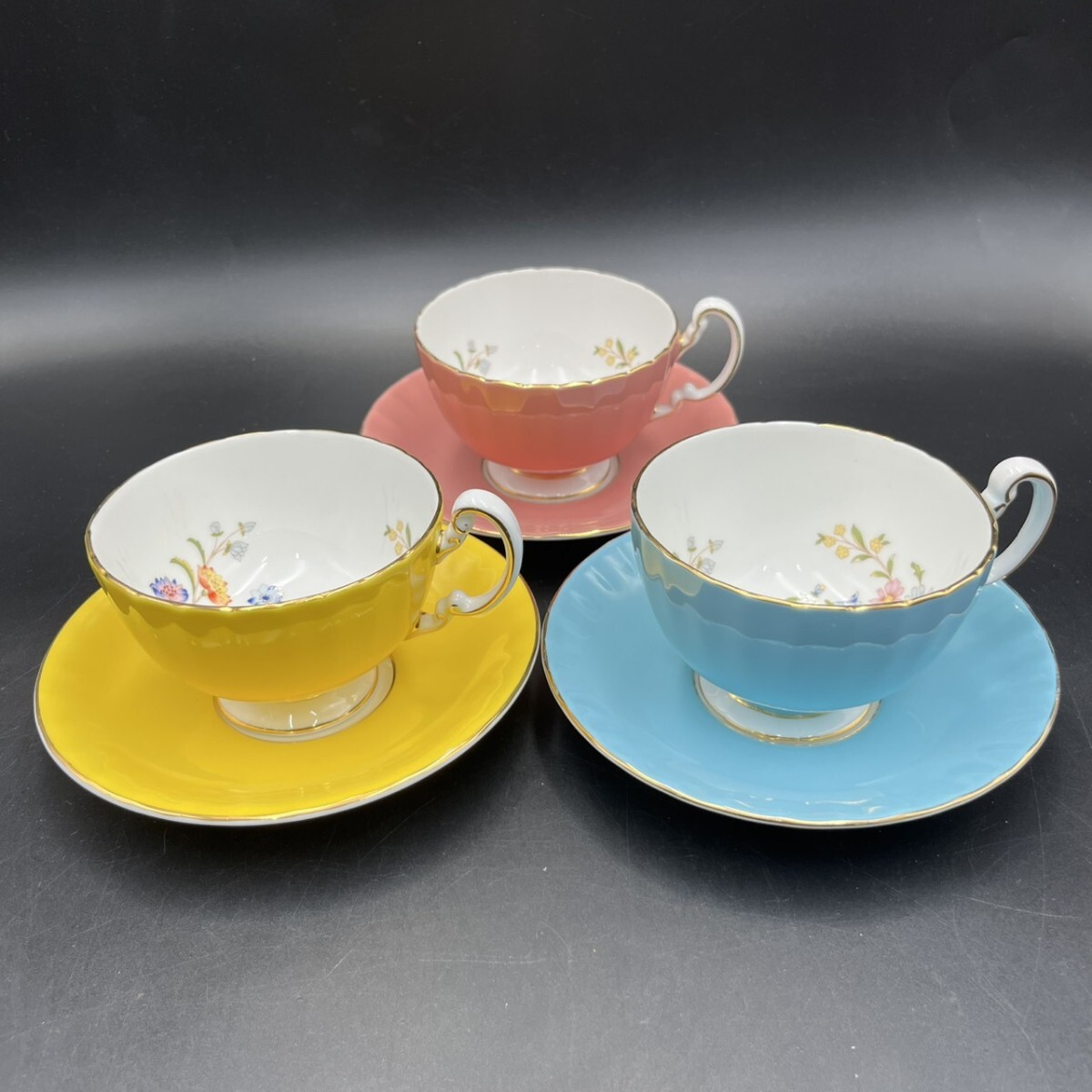 廃盤品【AYNSLEY エインズレイ】コテージガーデン/カップ&ソーサー
