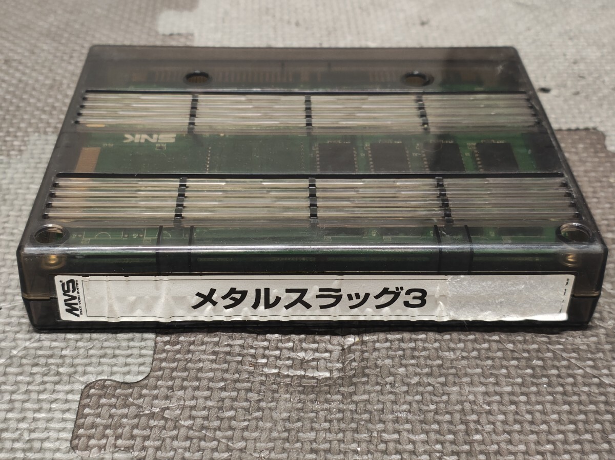 中古】SNK MVS筐体 NEO-GEO NEO19 レバー・ボタン類新品交換済み