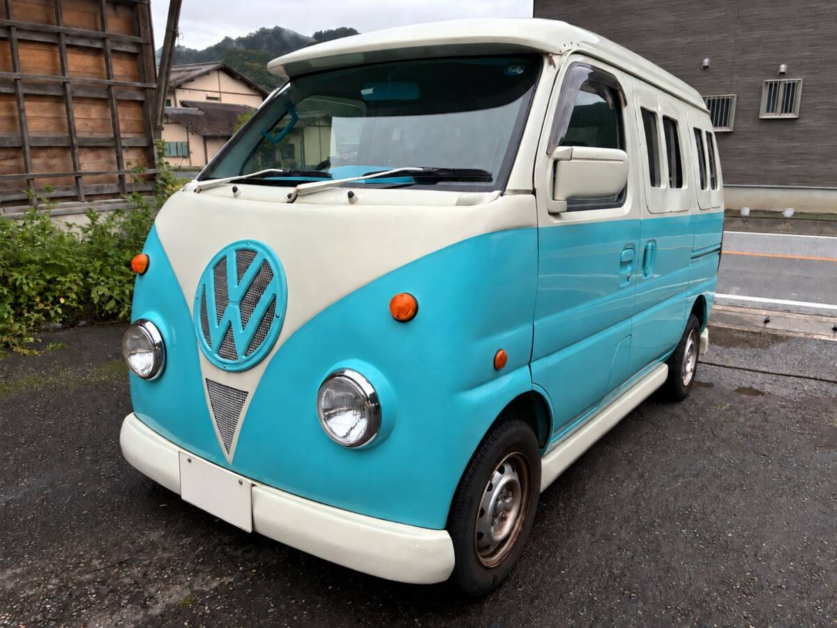 目立った傷や汚れなし】タミヤ ワーゲンバス オーバーフェンダー仕様