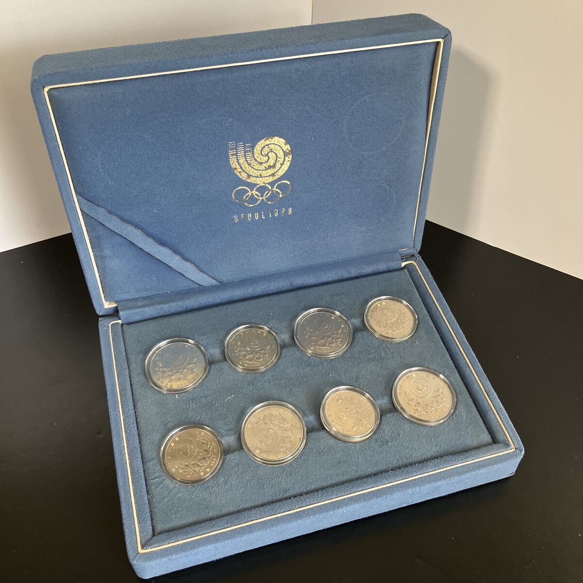1988年 ソウルオリンピック記念品 陶器スプーンコレクションの落札情報