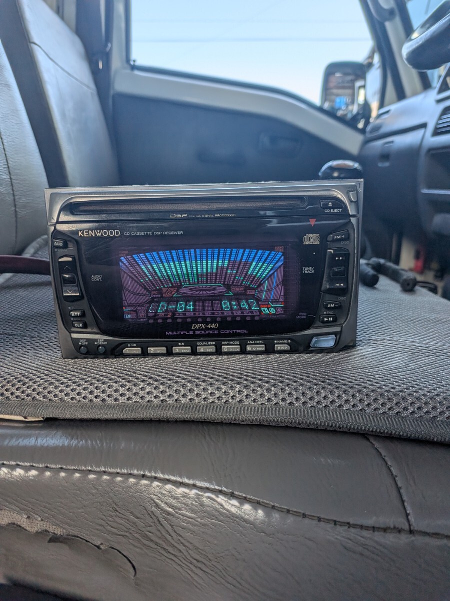 中古】KENWOOD M919・D919 MD/CD/MP3/DSP/グライコ/スペアナ/AUX 中古
