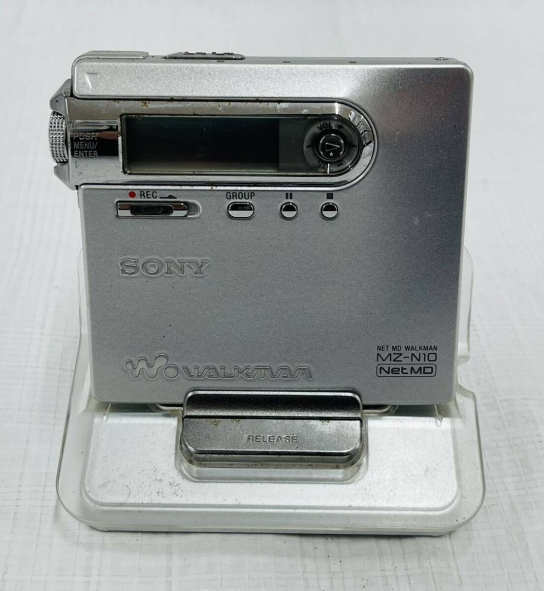 SONY MDウォークマン MZ-R4ST レコーダー 編集ステーション MZS-R4ST