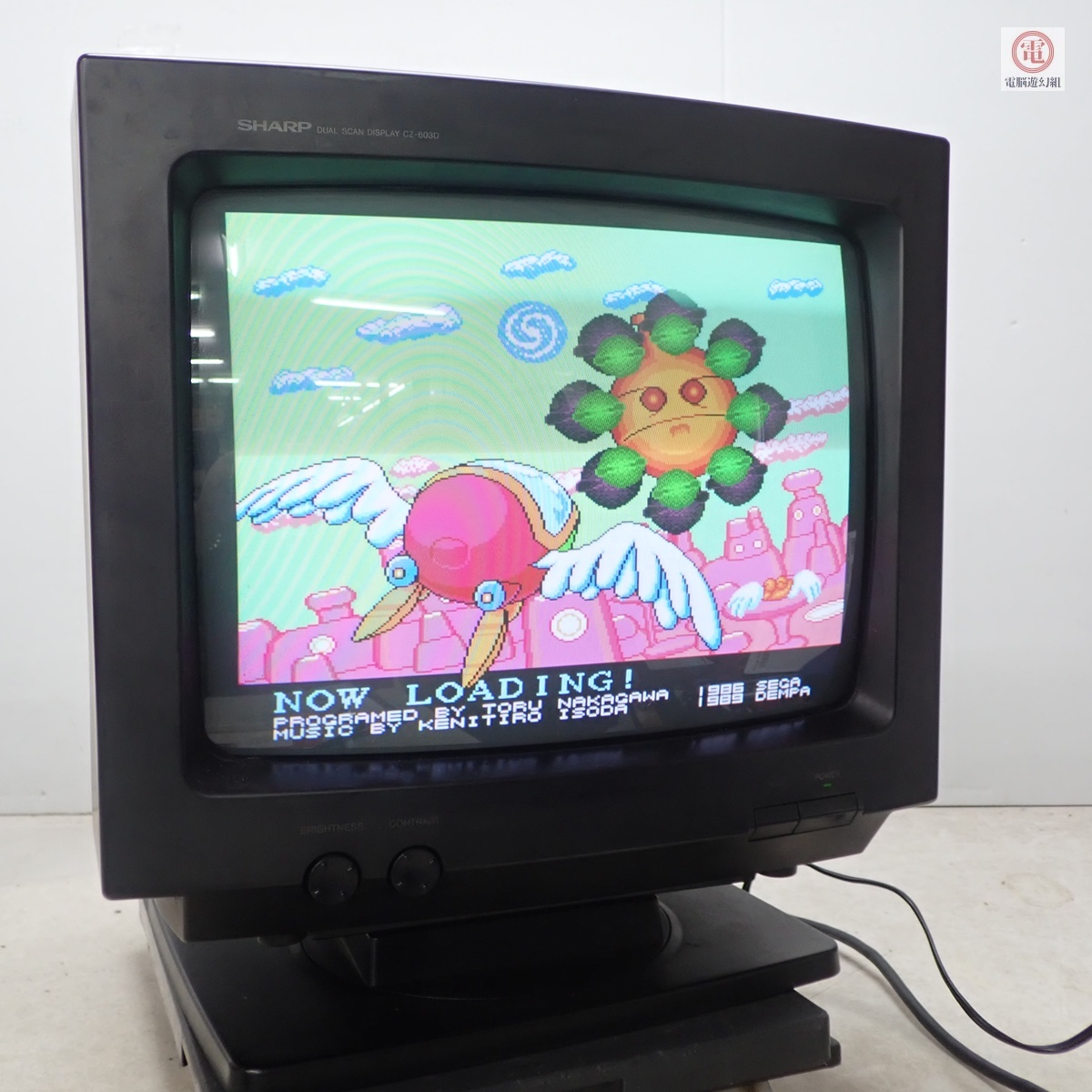 やや傷や汚れあり】□S/399☆NEC☆20型ワイドテレビ☆ブラウン管
