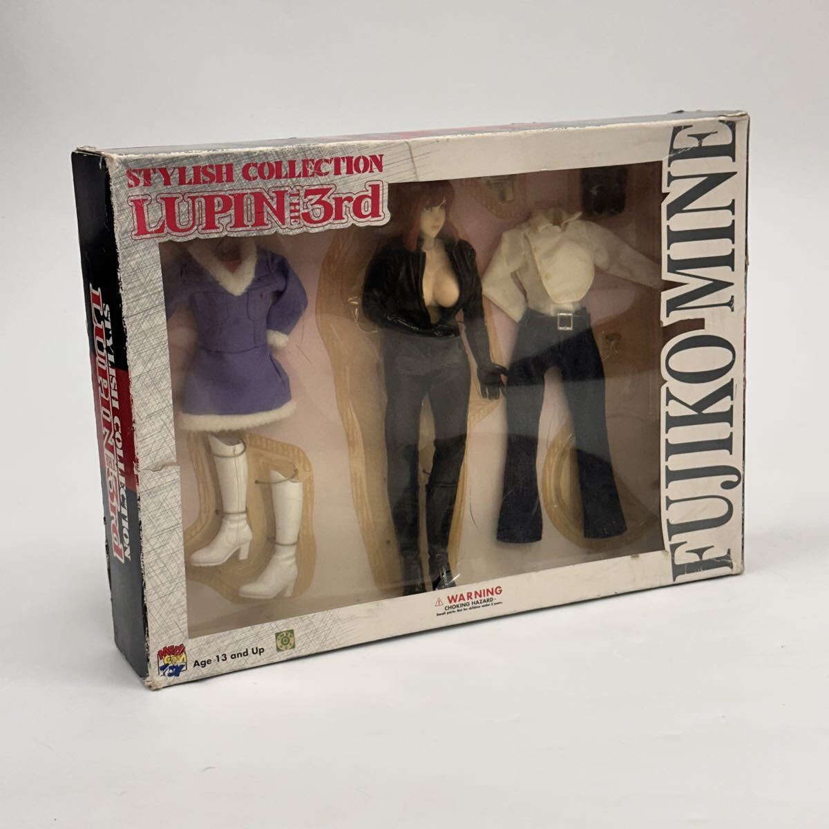 7529 中古品 フィギュア ルパン三世 峰不二子 全長約30cm 着物