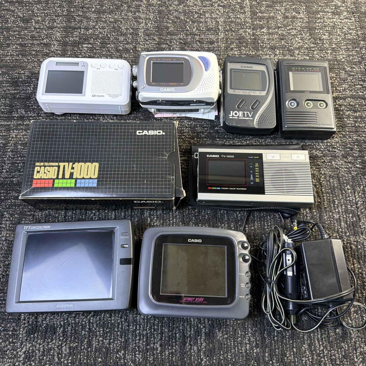 新品】未使用／新品 CASIO カシオ カーテレビ TV-M300の落札情報詳細