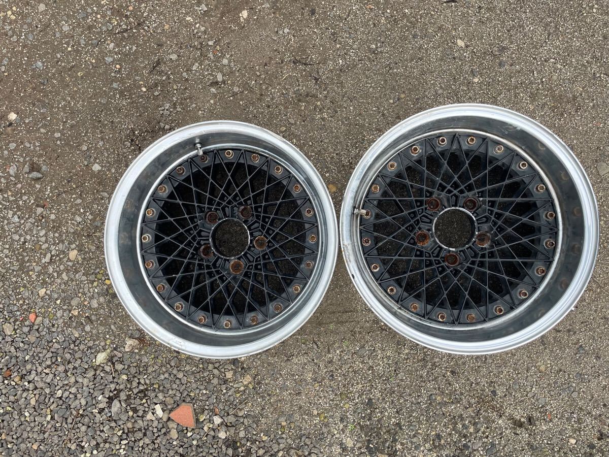 中古】【4640】希少 旧車 サザンウェイ メッシュ 16インチ F6.5J/R7J