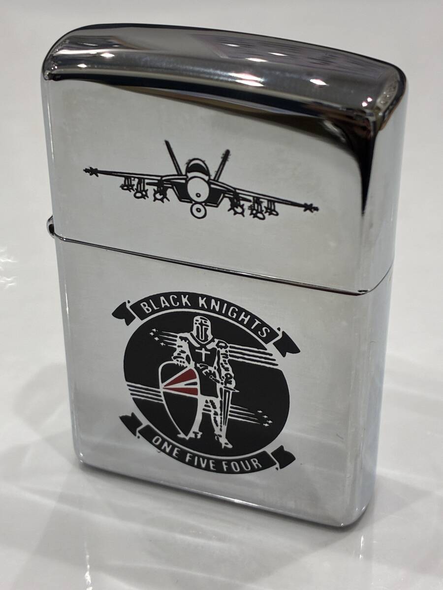 中古】ワッペン/パッチ☆米海軍 VF-154 BLACK KNIGHTS ブラックナイツ