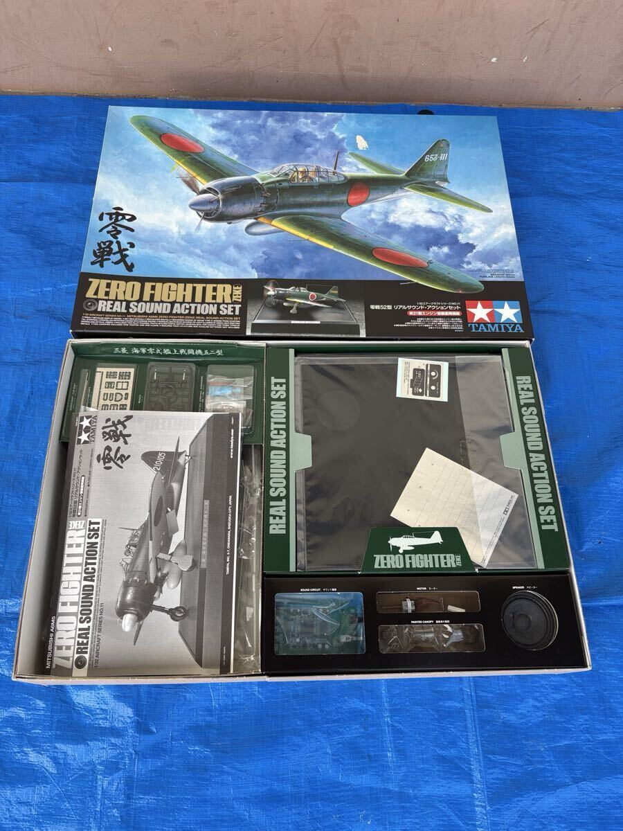 新品】タミヤ リアルサウンド・アクション 1/32 三菱 零式艦上戦闘機
