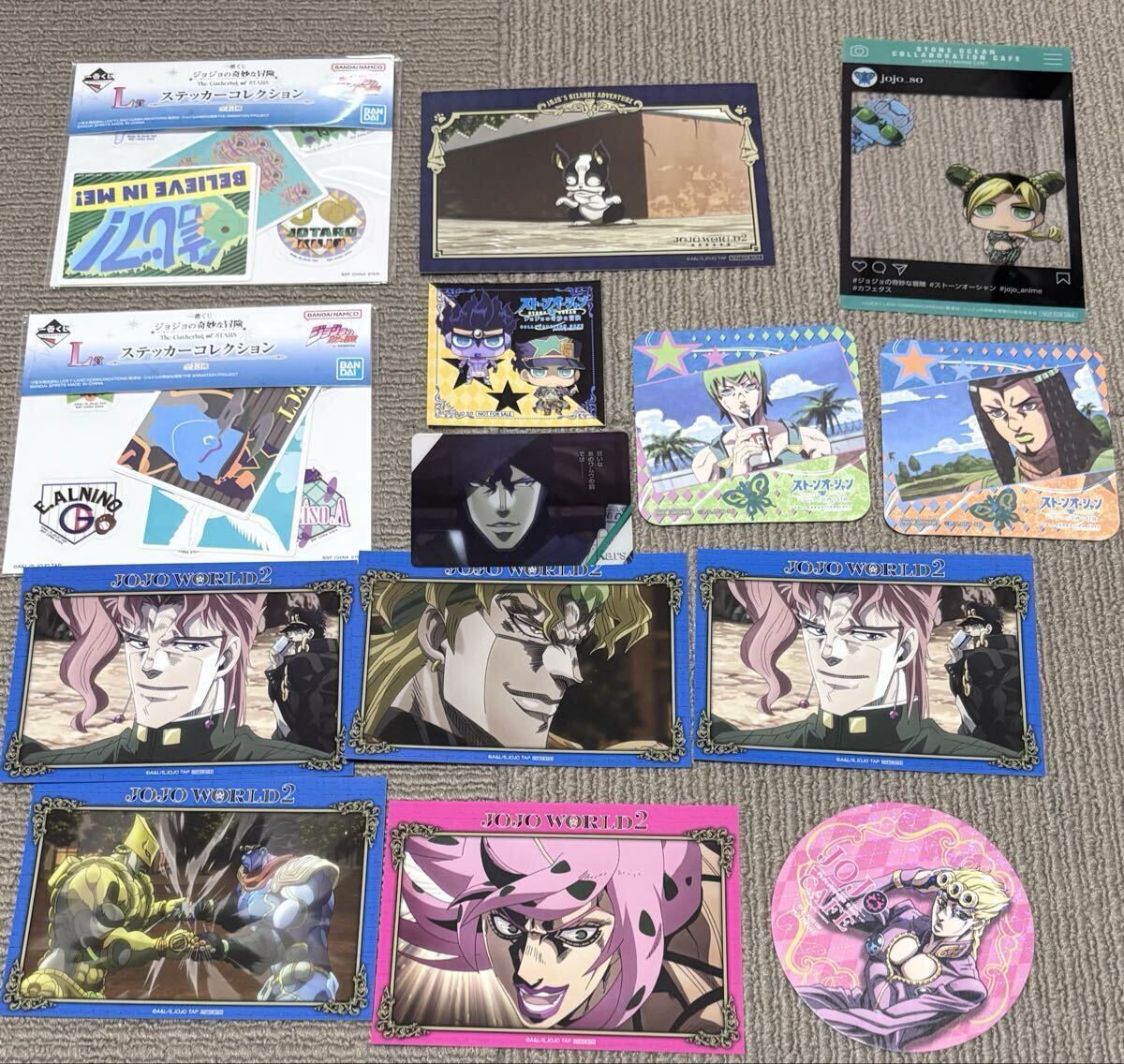 中古】リゾット メタリカ ジョジョ ラバー コースター jojo 5部