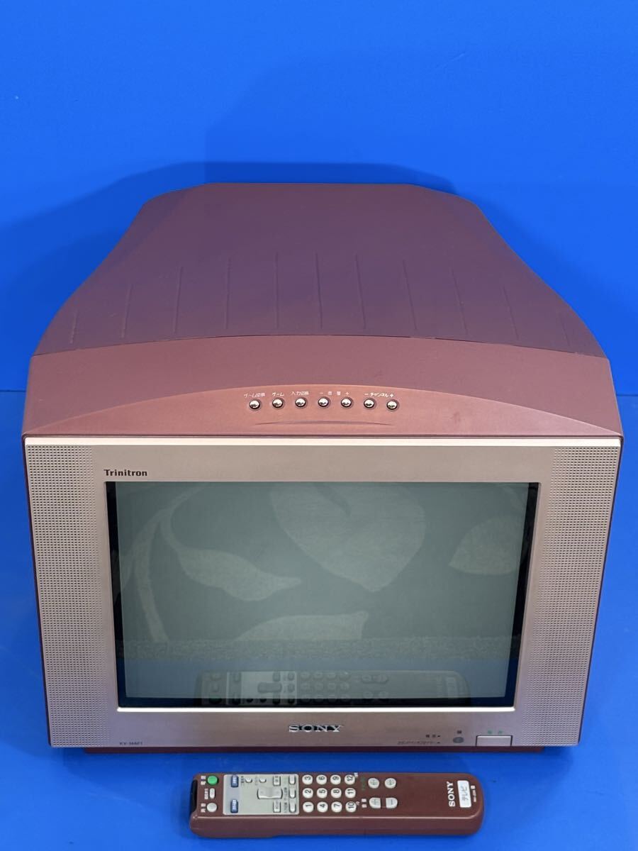 14型平面ブラウン管テレビ ソニー ベガ KV-14AF1 動作品 AVマルチ(RGB
