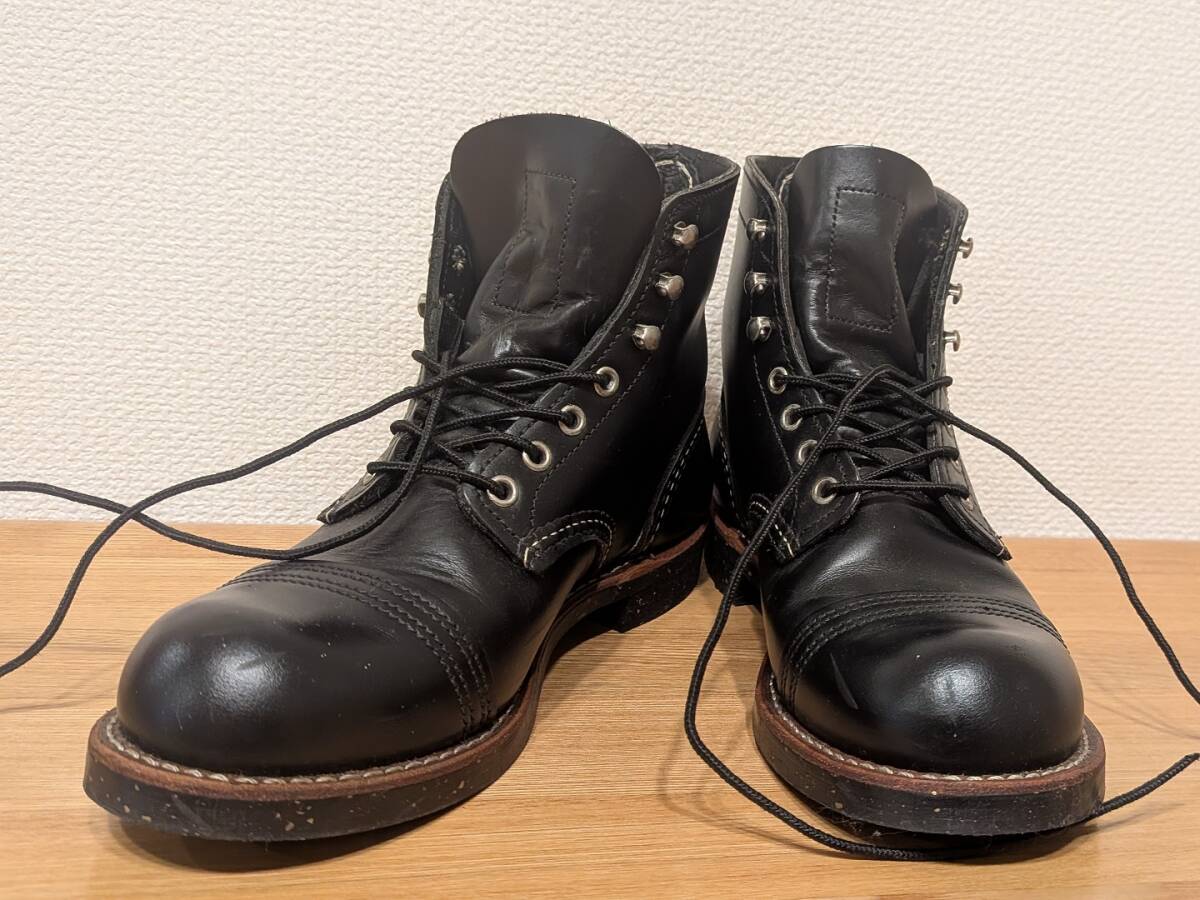 中古】キムタク着用同型同色レッドウィング 8113 アイアンレンジ 