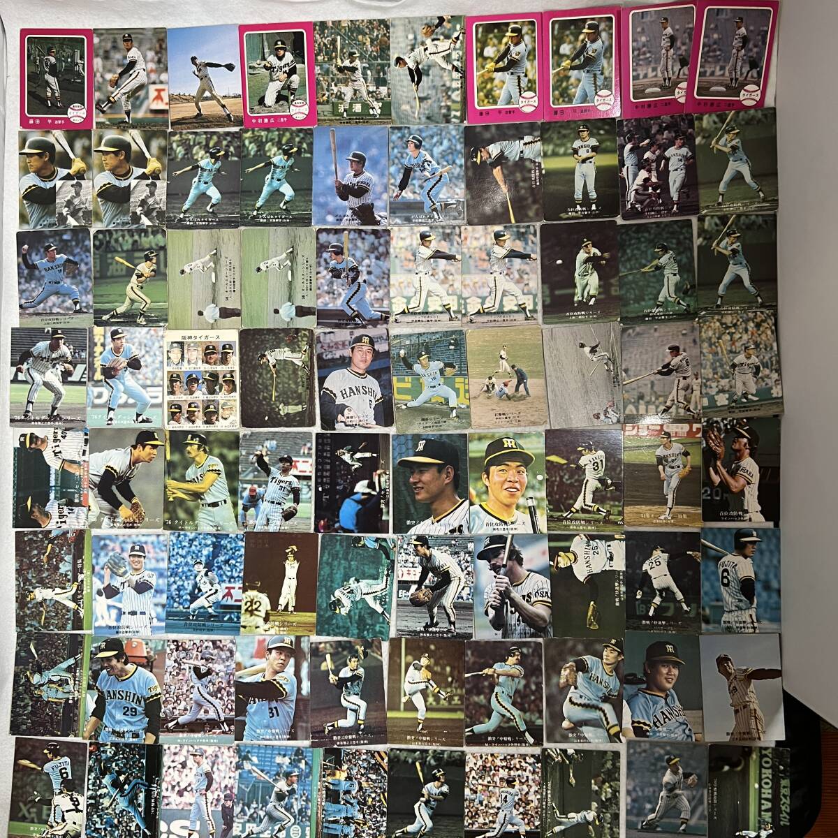 カルビー 77 プロ野球カード 1977 大阪版 87 ラインバック 阪神
