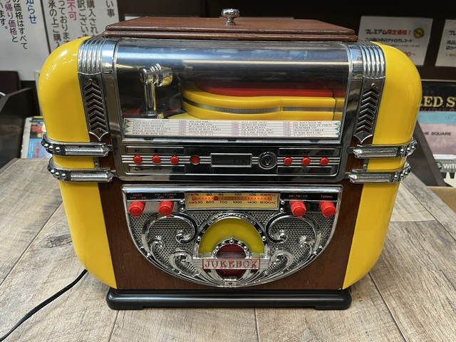 ♪ジュークボックス ラジオ CDプレイヤー 動作品 アンティーク