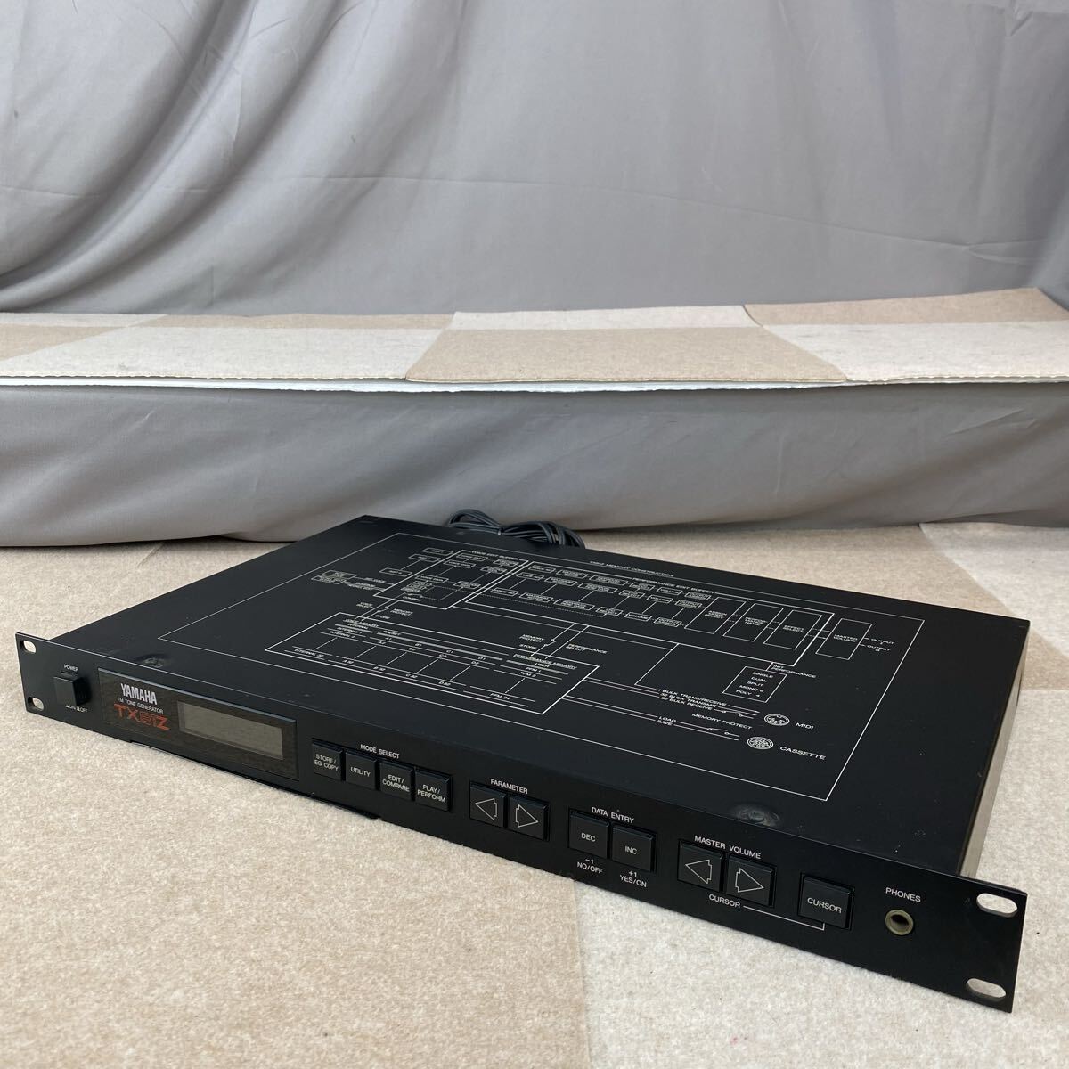 TONE GENERATOR ラック 音源モジュール 4台まとめて YAMAHA TG55