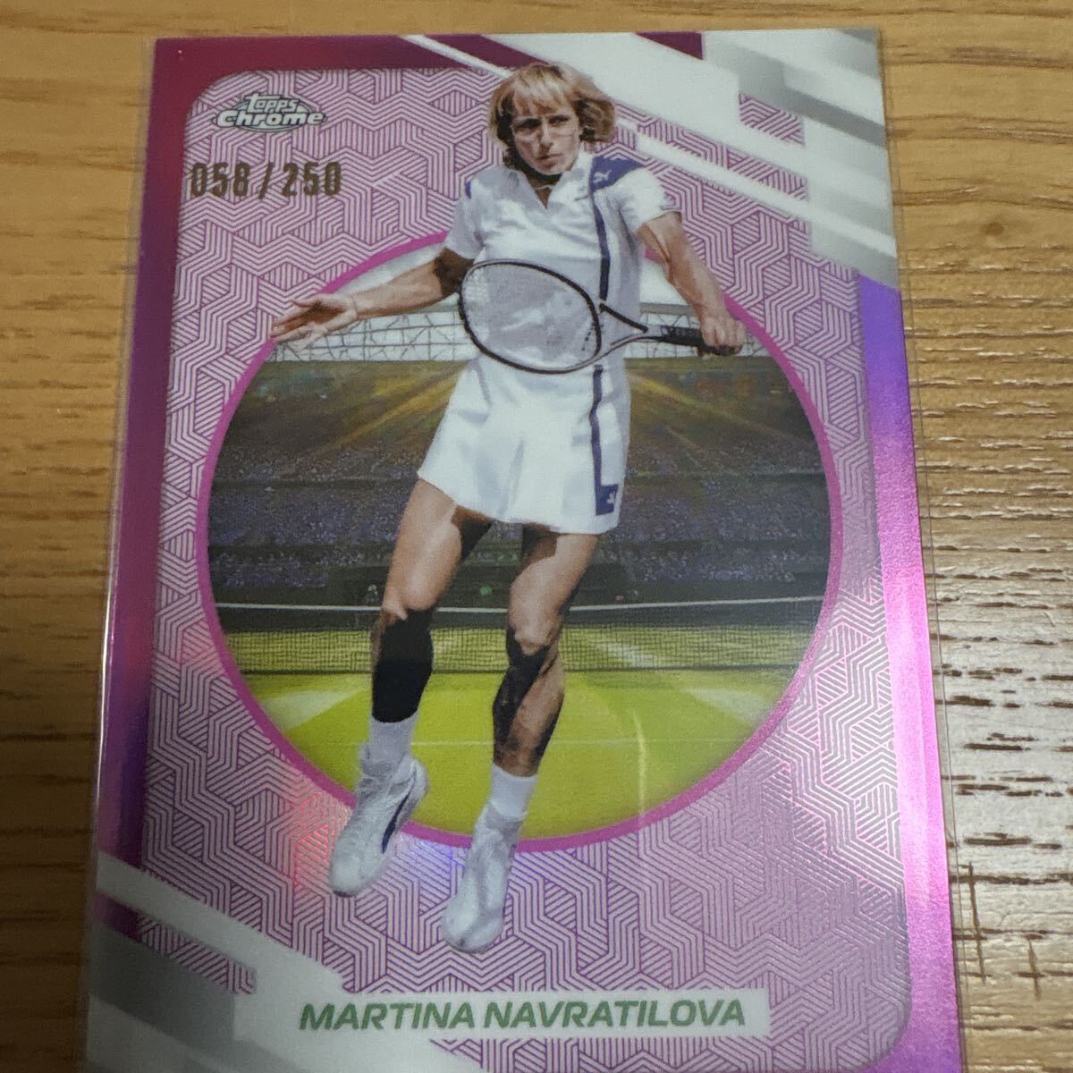 新品】マルチナ・ナブラチロワ 直筆サインフォト/写真 テニス Martina