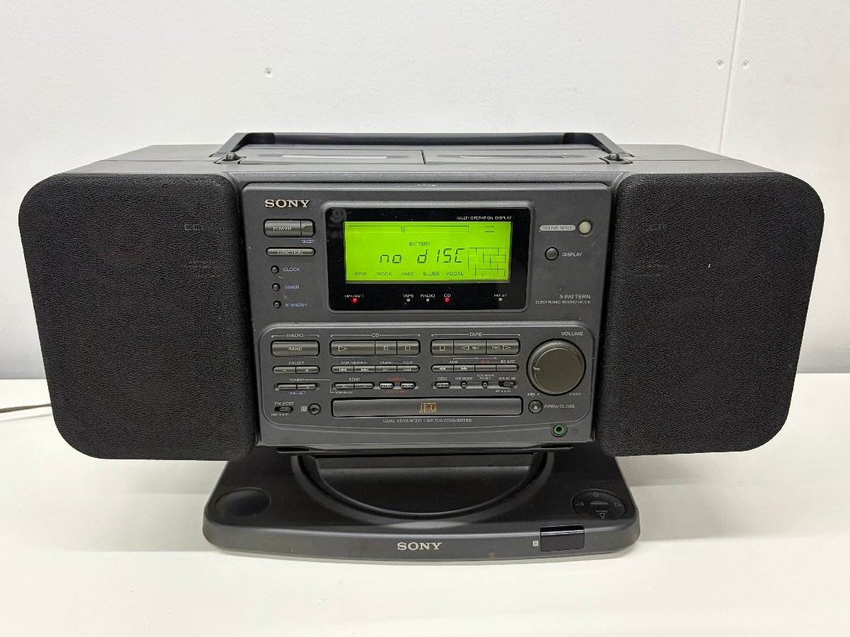 中古】【美品】sony/ソニー☆ソナホーク ZS-7 CDラジカセ☆リモコン