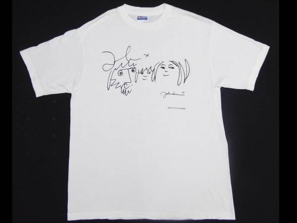 新品】1円幻!ジョンレノン×SEIKO/ビンテージTシャツ/80s/USA製/1989