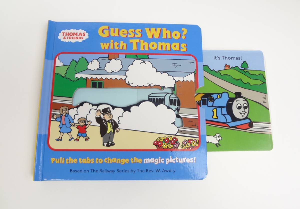 即決 引っぱると色がつくしかけ絵本 機関車トーマス Guess Who With Thomas 洋書絵本 英語 8 の落札情報詳細 ヤフオク落札価格情報 オークフリー スマートフォン版
