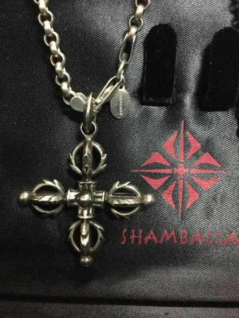 SHAMBALLA ダブルドージェ ペンダント シルバー ネックレス SV925