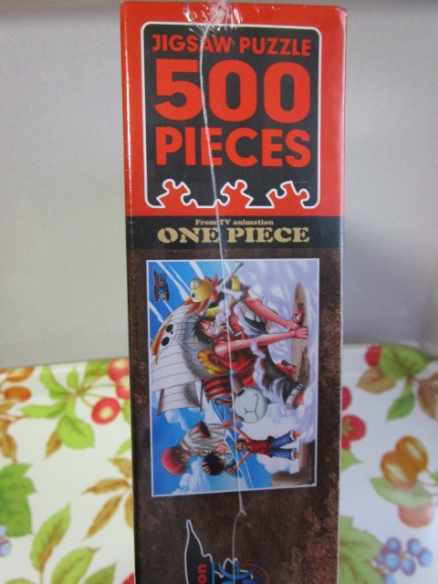 新品】送料無料☆ワンピース ジグゾーパズル シャンクス＆ルフィ 500