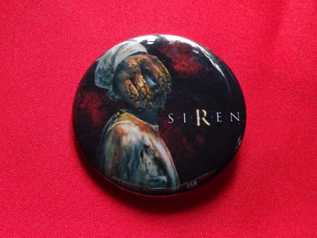 新品】「SIREN」（サイレン）缶バッジ 恩田美奈 児玉啓 頭脳屍人