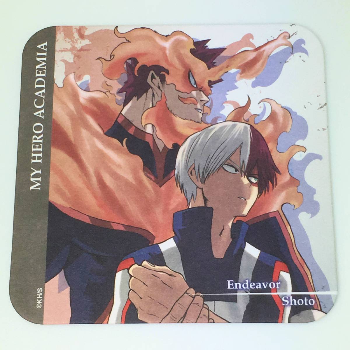 新品】ジャンプ展 僕のヒーローアカデミア アート コースター 轟焦凍