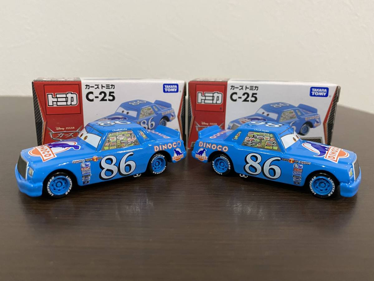 2台セット】 カーズ トミカ C-25 チック・ヒックス ダイナコタイプ