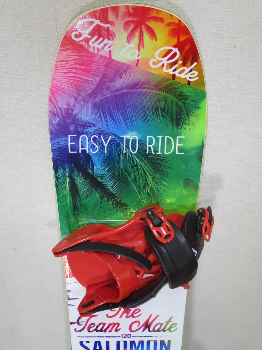 SALOMON The Team Mate 120cm スノーボード 3点セット 【公式通販】