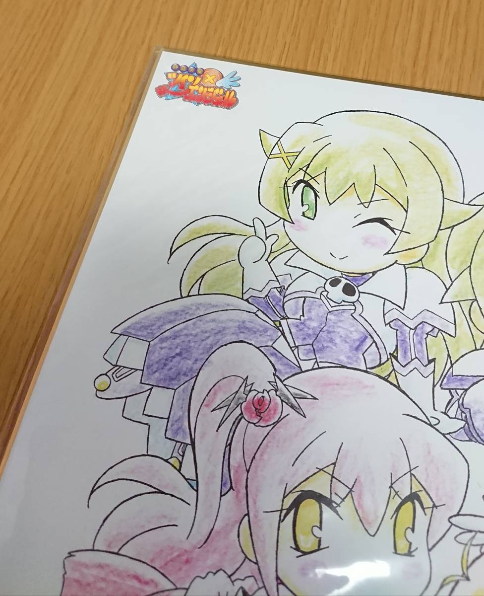 新品 快盗天使ツインエンジェル 10周年記念 イラスト色紙 テスラ ナイン の落札情報詳細 ヤフオク落札価格情報 オークフリー スマートフォン版