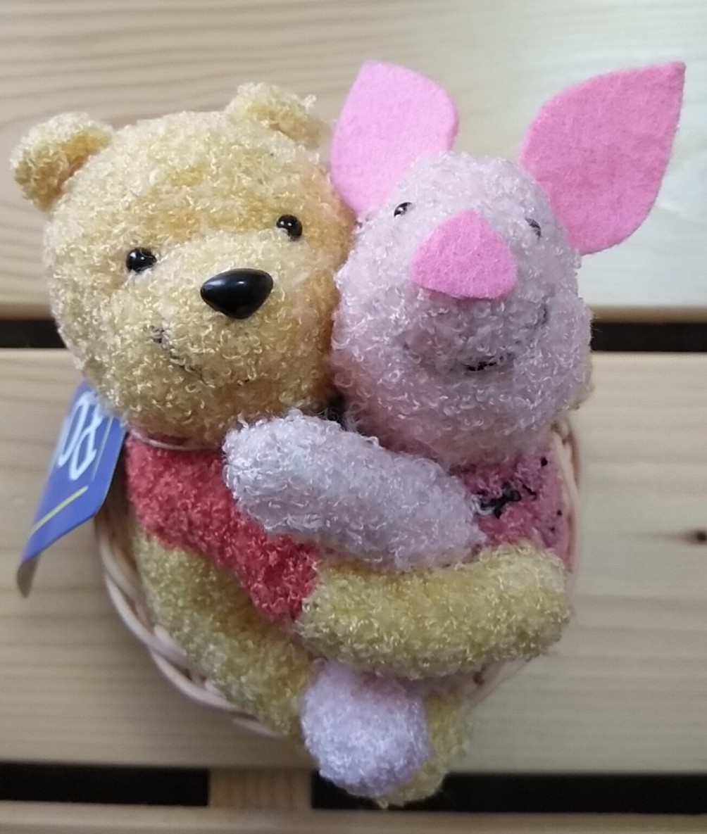 新品 タグ付き ボールチェーン付き ディズニー くまのプーさん プー ピグレット タオル地風 ぬいぐるみ マスコット 人形 の落札情報詳細 ヤフオク落札価格情報 オークフリー スマートフォン版