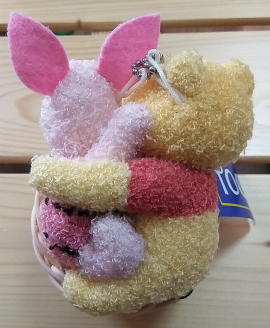 新品 タグ付き ボールチェーン付き ディズニー くまのプーさん プー ピグレット タオル地風 ぬいぐるみ マスコット 人形 の落札情報詳細 ヤフオク落札価格情報 オークフリー スマートフォン版