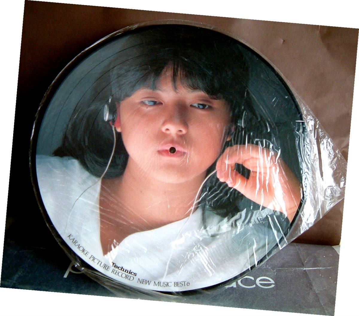 ◇昭和レトロ 薬師丸ひろ子 10代 LP ピクチャーレコード 非売品