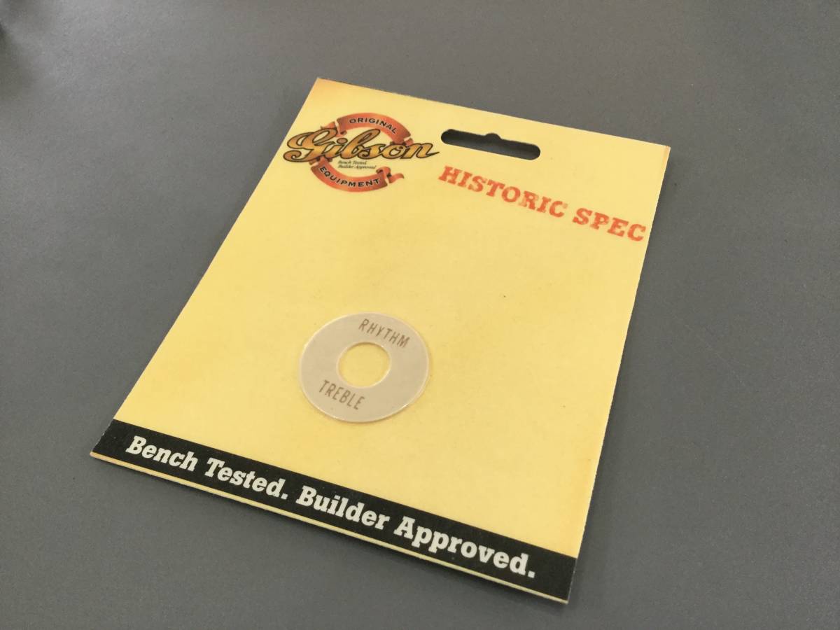 【新品】Gibson ギブソン PRWA059 Historic Toggle Switch Washer 未使用 バースト レスポール の落札情報詳細 ヤフオク落札価格検索 オークフリー