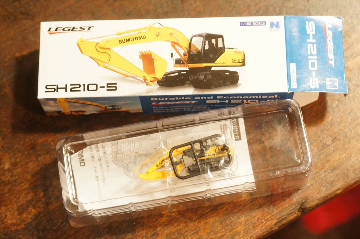 新品】【Nゲージ】新品 LEGEST SH210-5 1/150 住友 ショベルカー