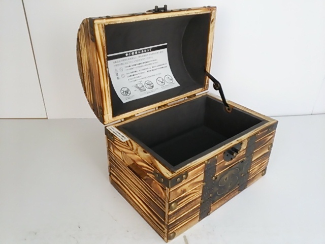 新品 ホール用ドル箱 宝箱 鍵付き 木製 未開封 未使用 アンティーク レトロ ジュエリー箱 Ko 762 の落札情報詳細 ヤフオク落札価格情報 オークフリー スマートフォン版
