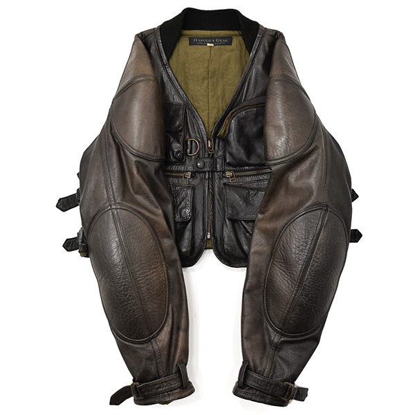 ☆ 雰囲気抜群!! 初期 ハロルズギア HAROLD'S GEAR 牛革 ベリー