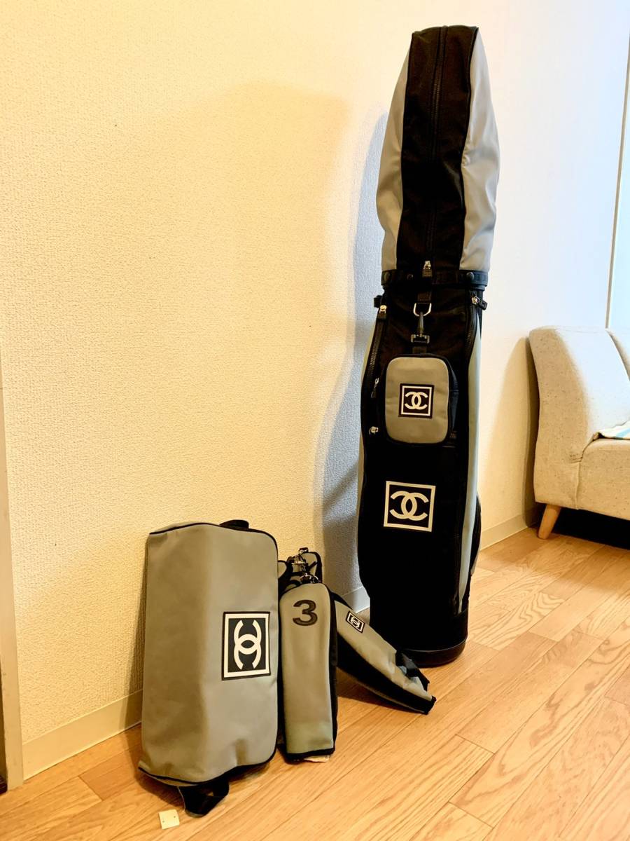 CHANEL シャネル　ゴルフバック　ヘッドカバー CHANEL シャネル ゴルフバック ヘッドカバー Yahoo!オークション