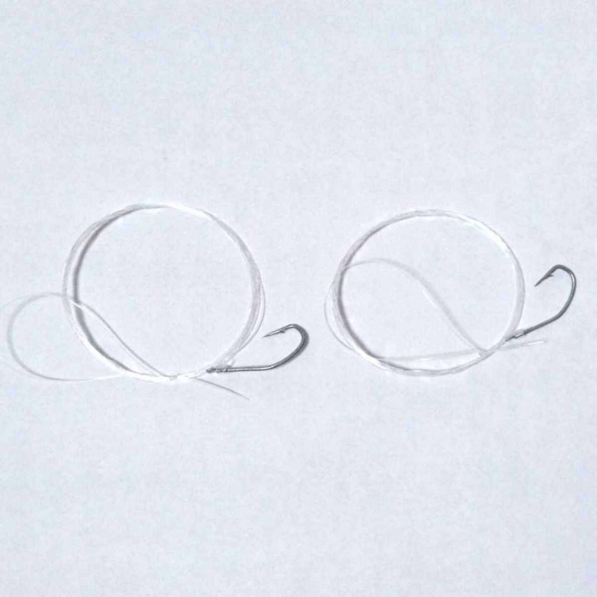 船 マゴチ 仕掛け 1 5m ヒラメ針 18号 ハリス 5号 2本入り 泳がせ ぶっこみ 海上釣堀 各種エサ釣り対応 の落札情報詳細 ヤフオク落札価格情報 オークフリー スマートフォン版