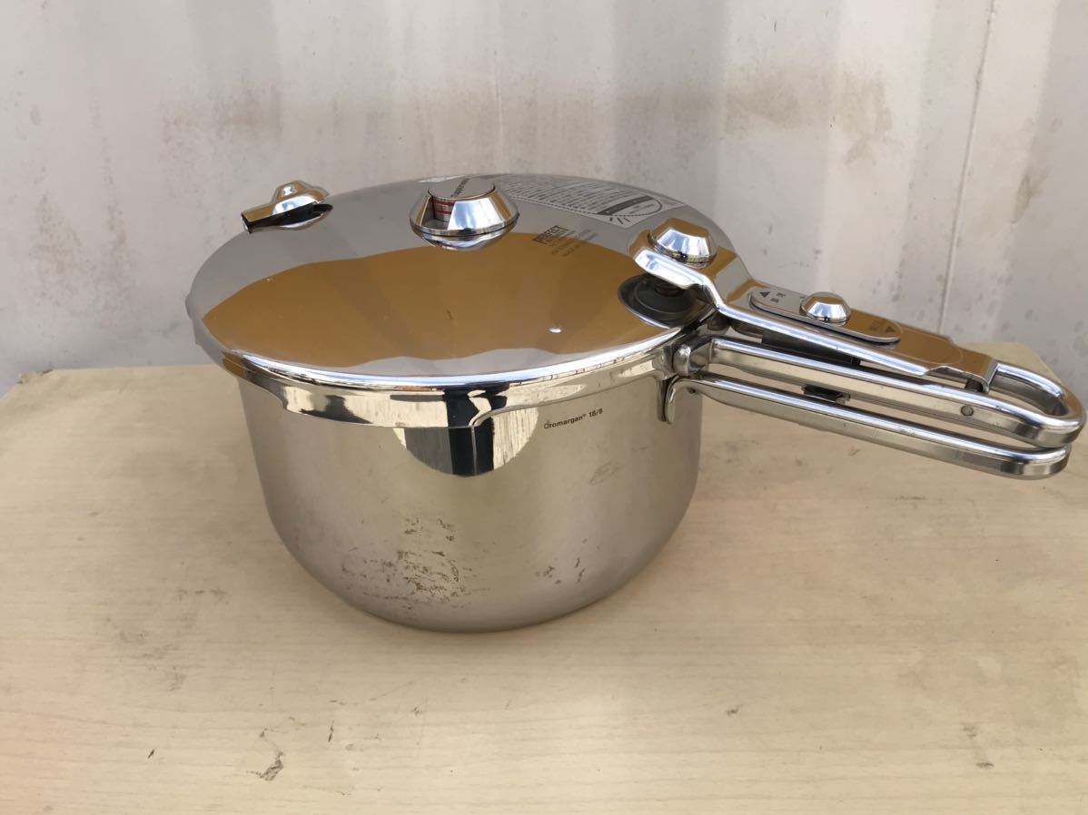 タッパーウェア　圧力鍋 5L ステンレス 未使用品 Tupper ware タッパーウェア PERFECT パーフェクト 5L 5ℓ